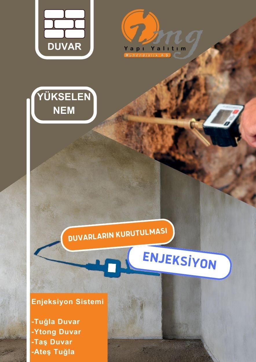 yükselen nem enjeksiyon su yalıtımı
