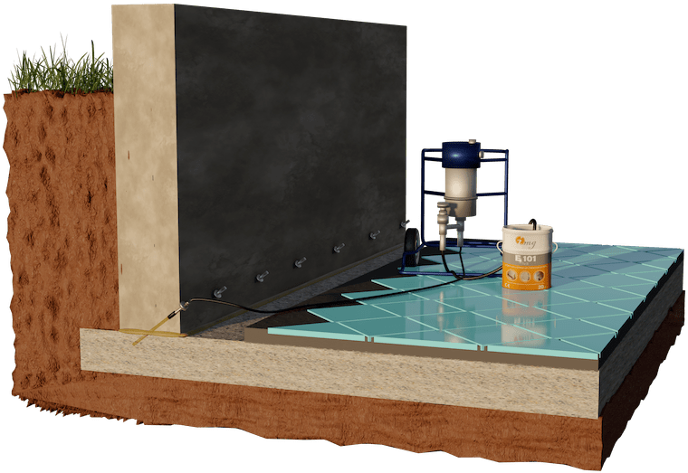 soğuk derz poliüretan enjeksiyon su yalıtımı